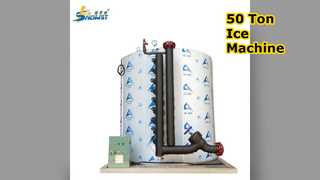 Machine à glace commerciale et industrielle de 50 tonnes