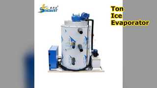 Usine d'évaporation de flocons de glace de tonnes