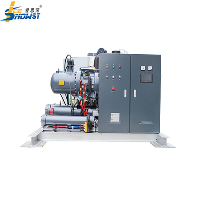 acheter R404A R507 15 tonnes machine à glace en flocons d'eau douce entièrement automatisée online manufacture