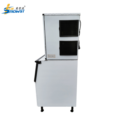 acheter 2300W 500kg SUS304 Fabricant de glacières commerciales à cube avec refroidissement à l'eau online manufacture