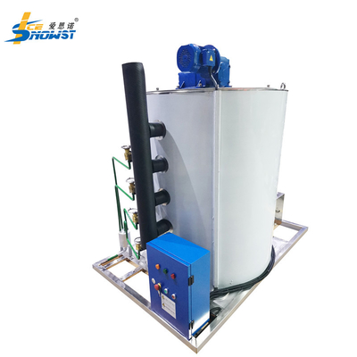 acheter Évaporateur de glace en flocons en acier inoxydable de 10 T Systèmes de glace commerciale avec vanne d'expansion online manufacture
