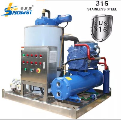 acheter Machine de fabrication de flocons de glace d'eau de mer industrielle de 5000 kg en acier inoxydable 304/316 online manufacture