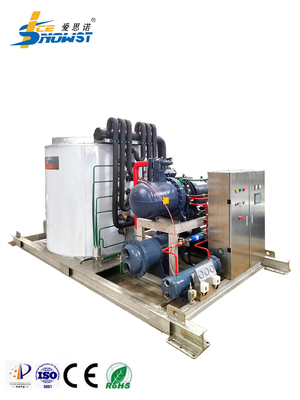 acheter Machine à glace automatique 20 Ton Water Cooled de flocon d'acier inoxydable online manufacture