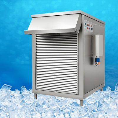 acheter Freshwater Flake Ice Machine with 1.5-2.5mm Ice Thickness 10000kg/24h Production Capacity and 12 Months Warranty online manufacture
