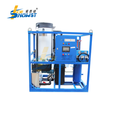 Machine à glace à tubes industrielle intégrée de 1 tonne 380V 220V 440V 415V