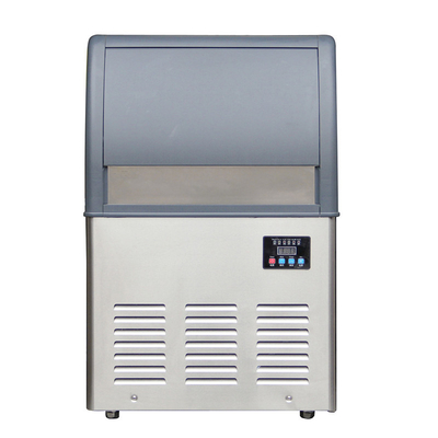 100 kg SUS304 acier inoxydable grande machine à faire des glaçons carrés 360W